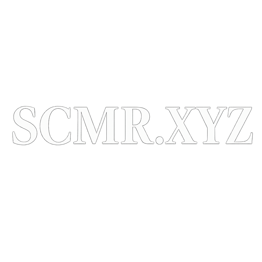 SCMR.XYZ TEE (WHITE)