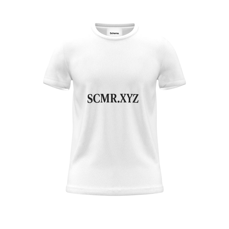 SCMR.XYZ TEE (WHITE)