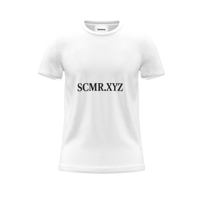 SCMR.XYZ TEE (WHITE)