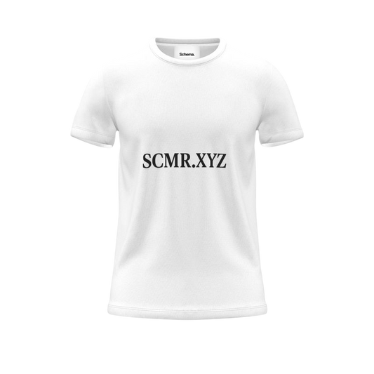 SCMR.XYZ TEE (WHITE)