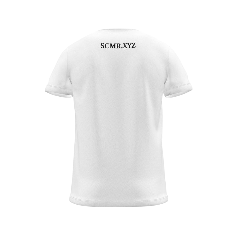SCMR.XYZ TEE (WHITE)
