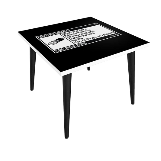 CERTIFIED SCHEMA COFFEE TABLE