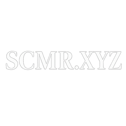 SCMR.XYZ TEE (WHITE)